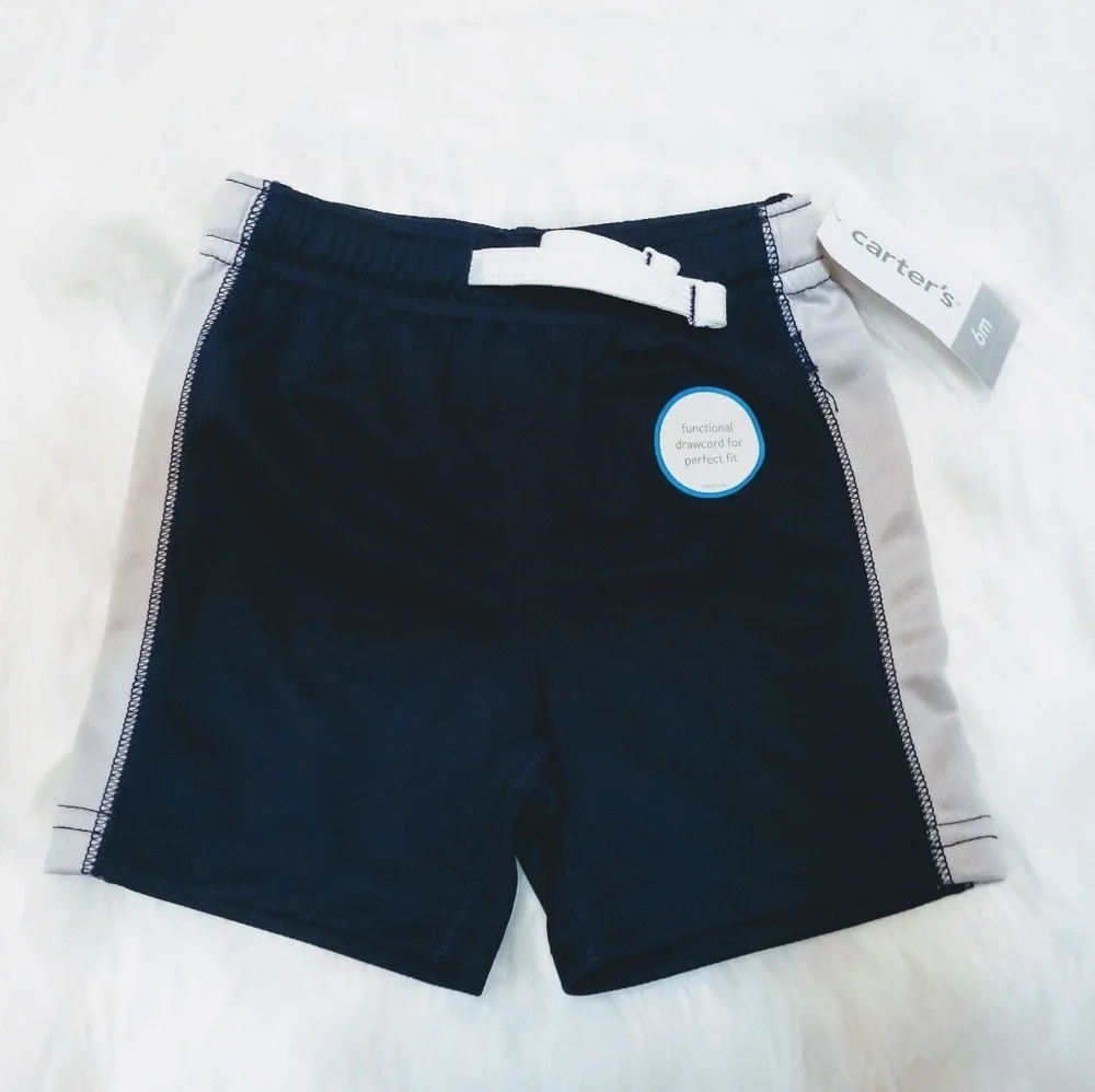 Carter’s Shorts, Navy - 6 Months
